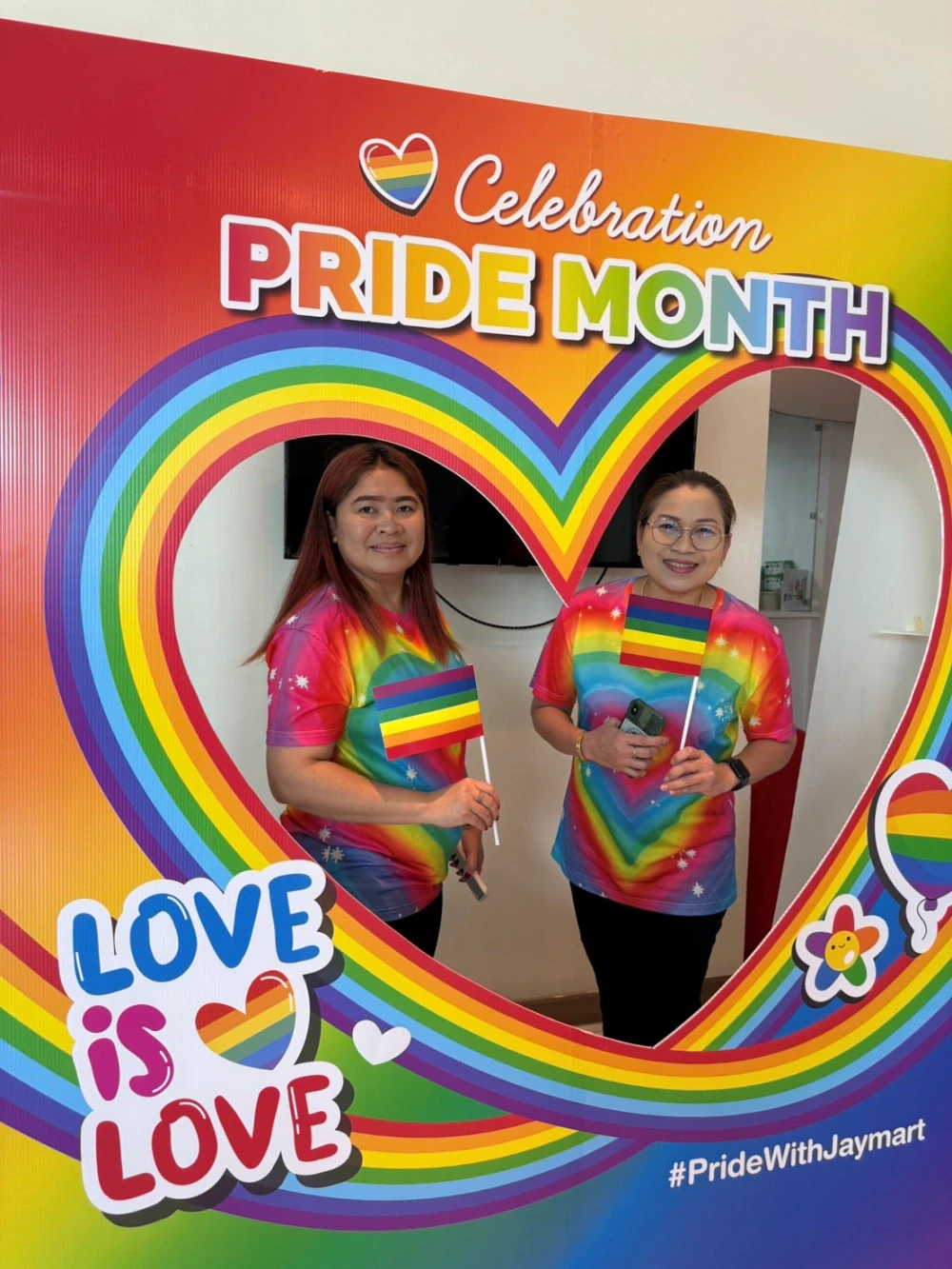 กิจกรรม Photo booth Rainbow Frame Station