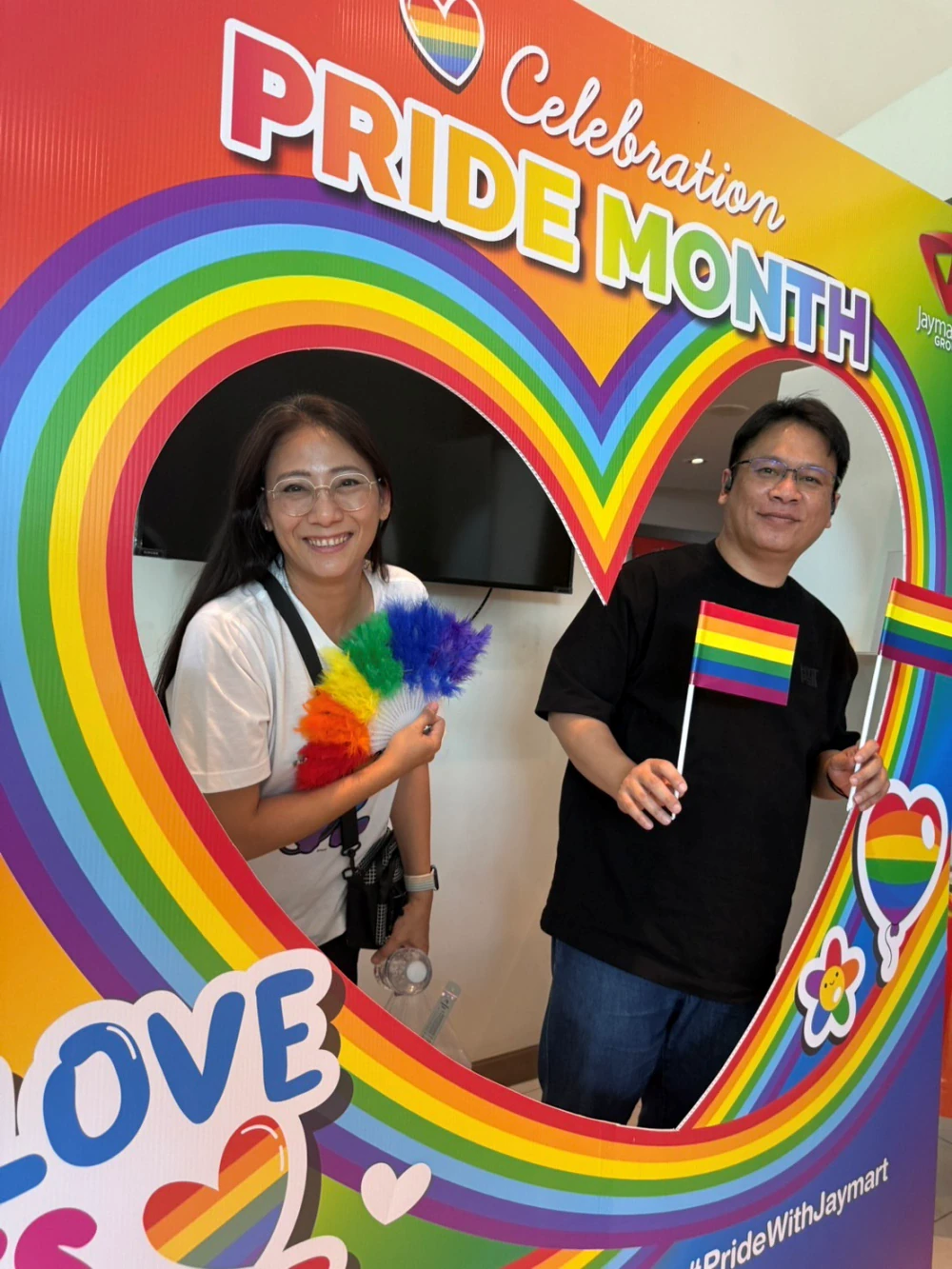 กิจกรรม Photo booth Rainbow Frame Station