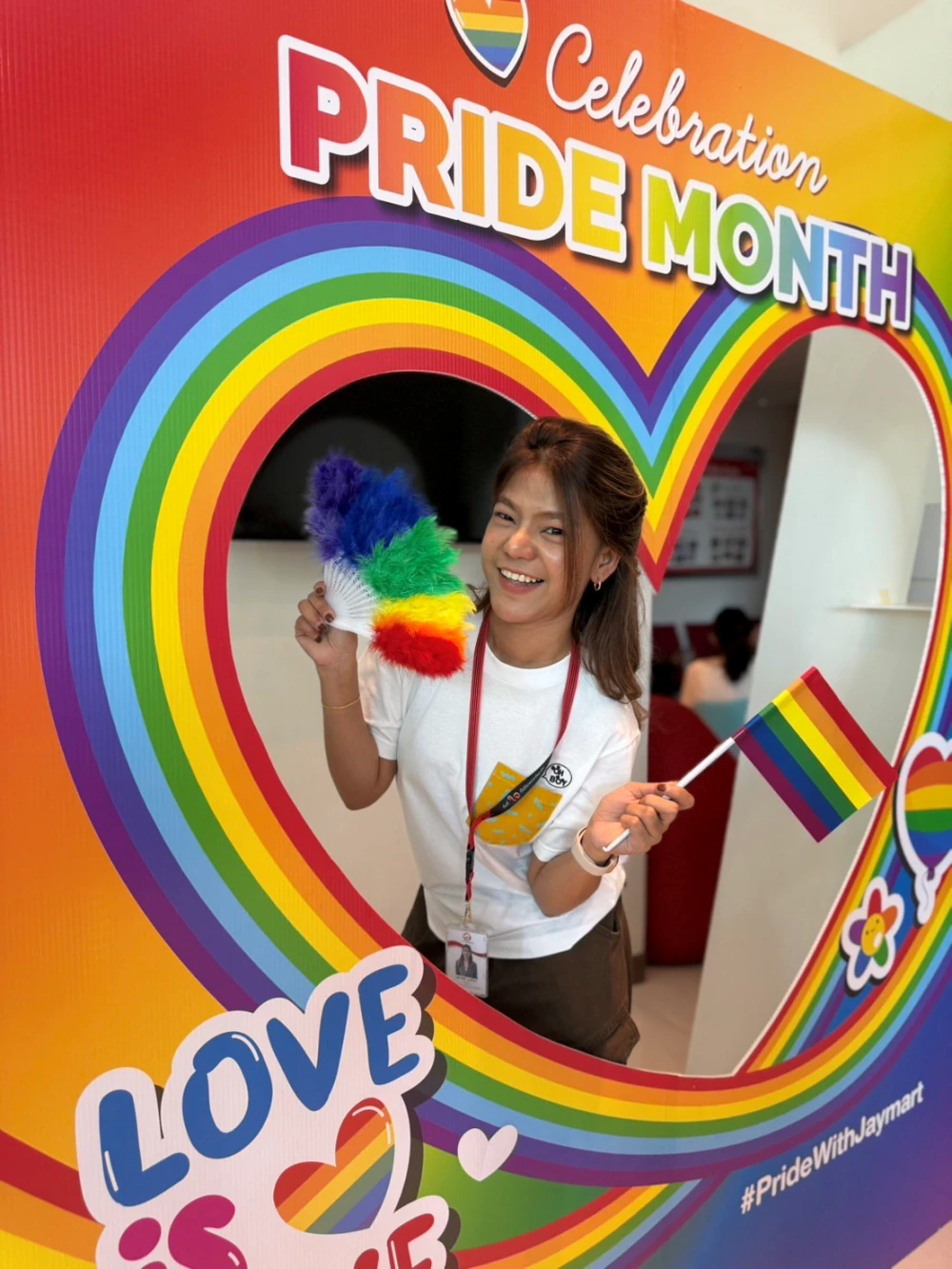 กิจกรรม Photo booth Rainbow Frame Station